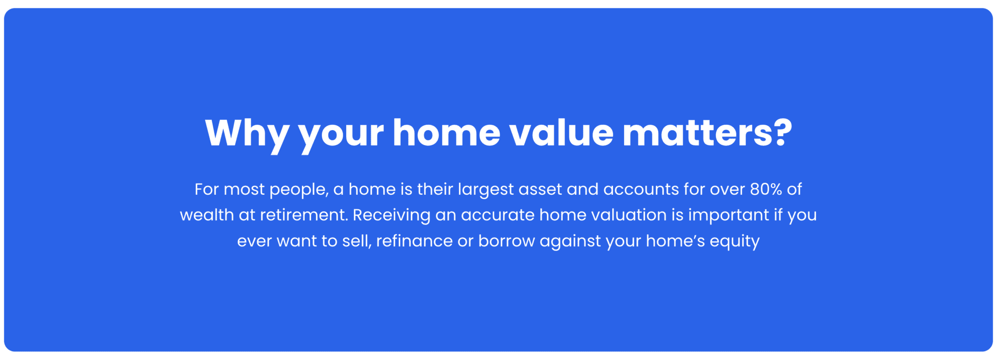 home values matter